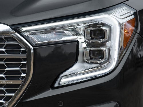 2024 GMC Terrain close up view of headlight