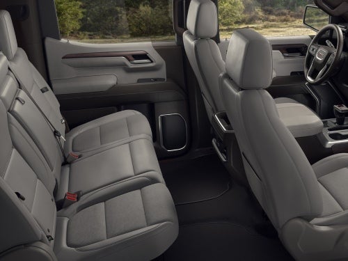 2025 GMC Sierra 1500 view of front and back seats